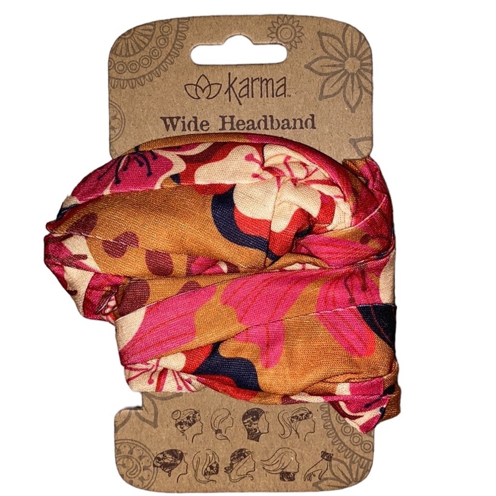 NEW karma boho wide hairband/bandeau